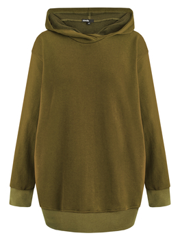Худи оверсайз женское "Зеленый" ХУД-Ж-ОЛИВ (размер 44) - Наш новый бренд: Кинкло, Kinclo - интернет гипермаркет детской одежды Смартордер